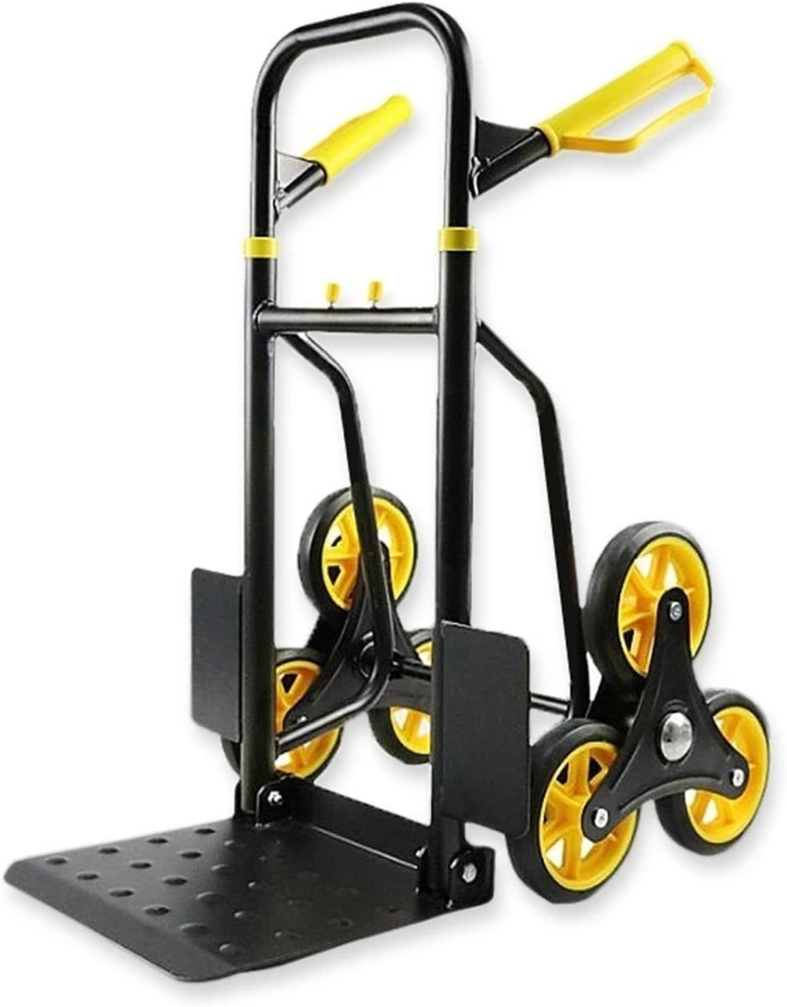 Heavy Duty Stair Climbing Hand Truck 300KG Folding Dolly Telescopic Handle