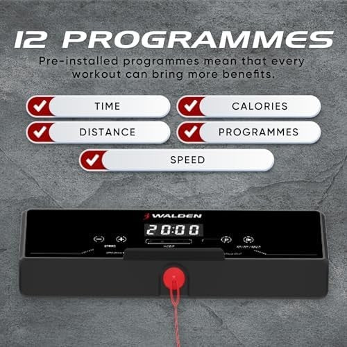 Foldable Electric Treadmill Compact Home Walking Running LCD Display