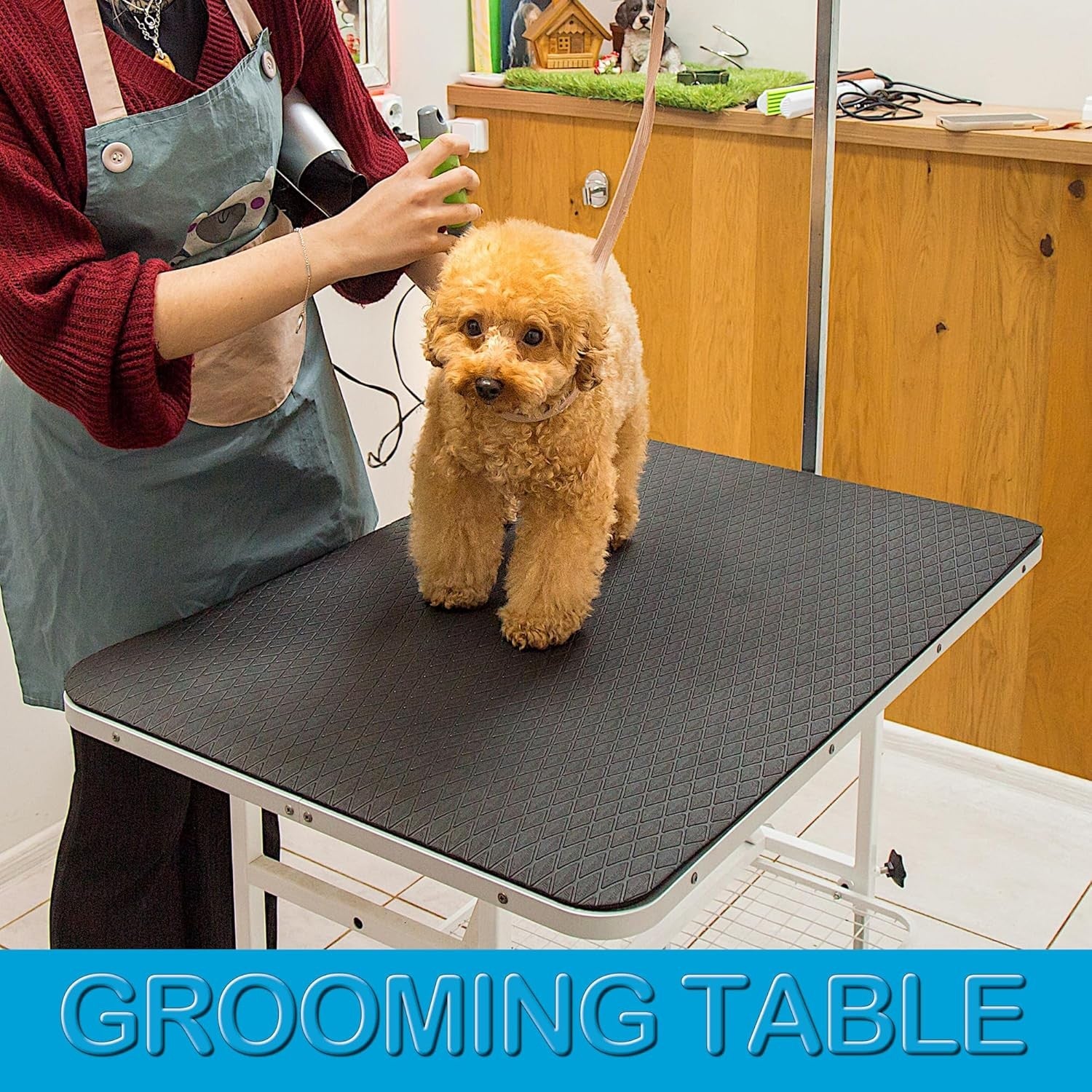 Dog Grooming Table Mat Non Waterproof Anti Fatigue 24x36 Inch