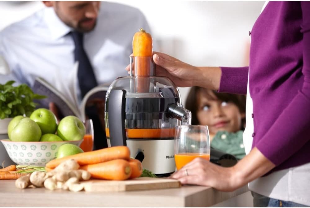 Compact Juice Extractor Quick Clean High Speed Easy Use Space Saving