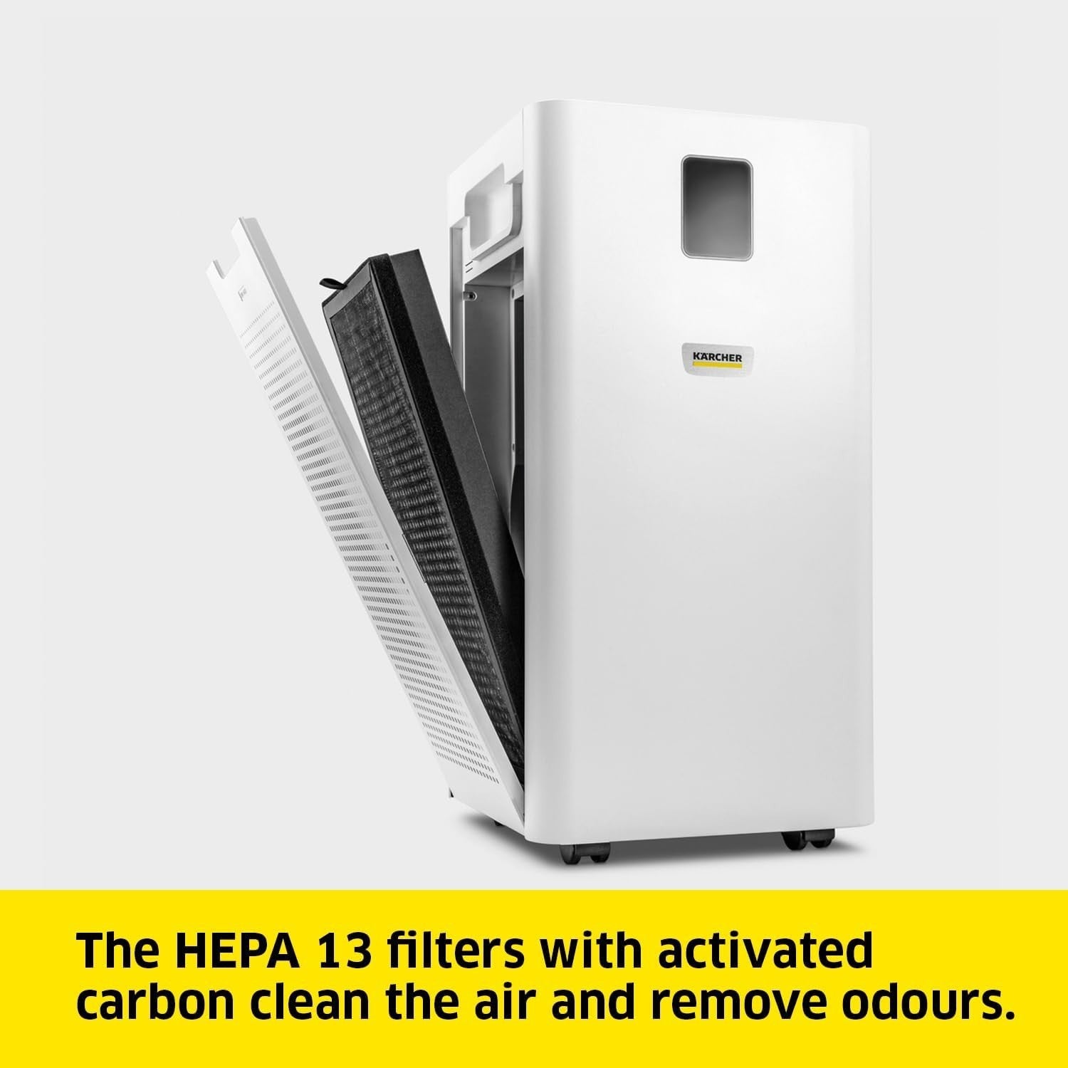 HEPA Air Purifier 320m³/h Auto Night Mode Large Room 30m²