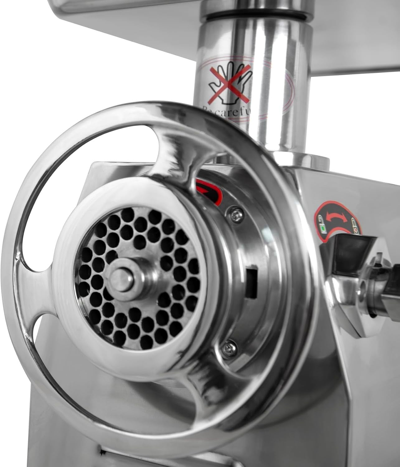 2200W Commercial Meat Grinder 350kg/Hr Stainless Steel Mincer