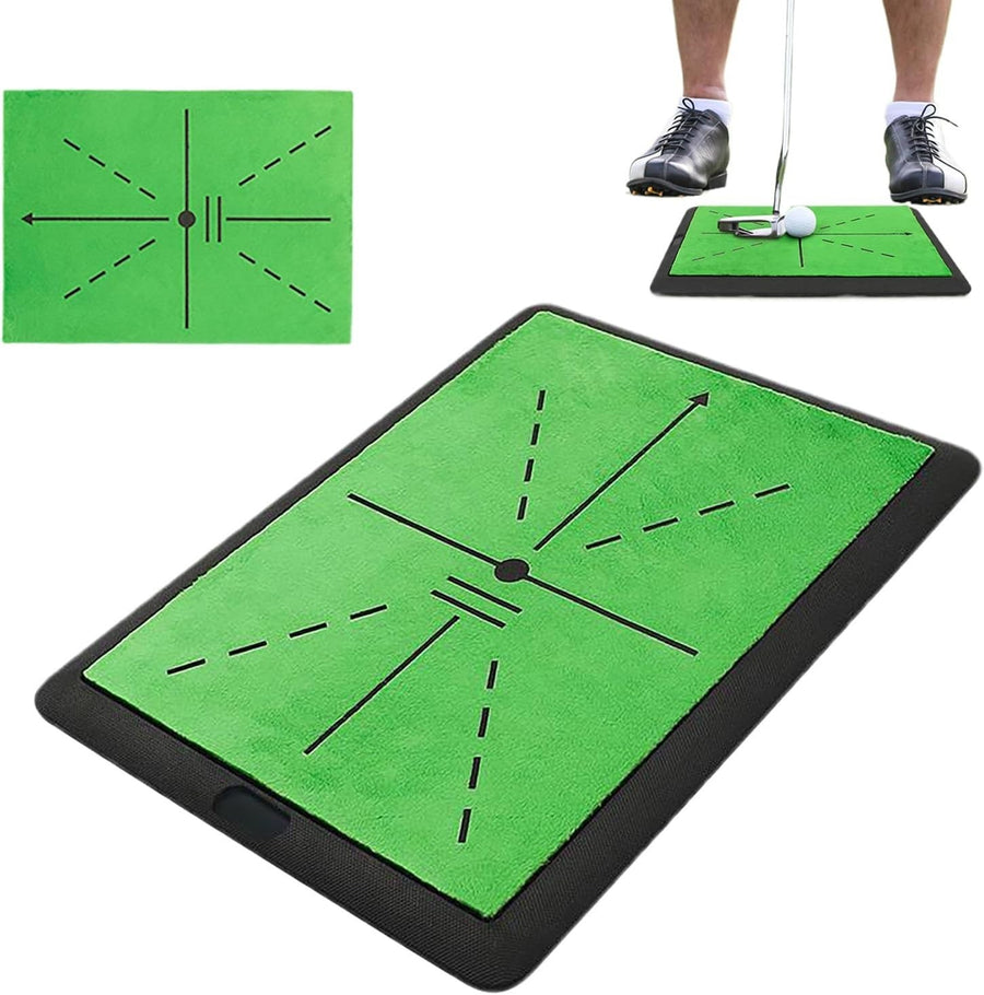 Golf Putting Mat Practice Trainer Indoor Green Home Office Training Aid