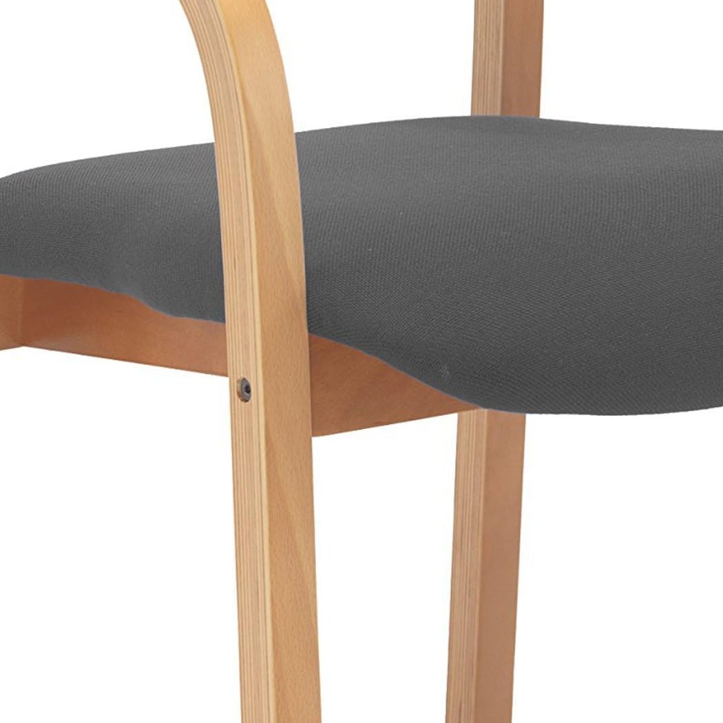 Heavy Duty Office Reception Chair Stackable Armchair 115kg