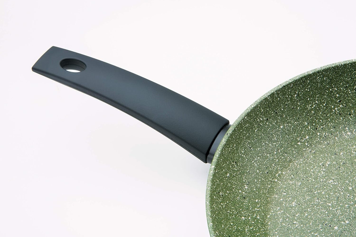 5pcs Green Eco Non Stick Cookware Set Induction Hob Pots Pan Set Dishwasher Safe