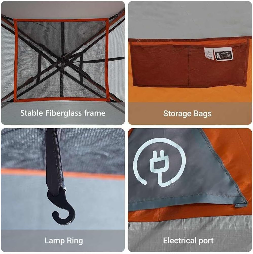 2 Person Waterproof Camping Tent Family Dome Festival Outdoor Shelter