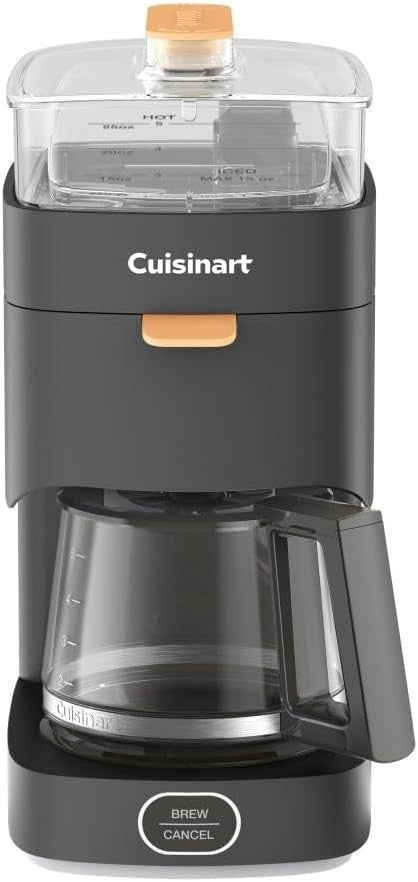 5 Cup Coffee Maker Drip Machine Auto Shut Off Compact Glass Carafe Black
