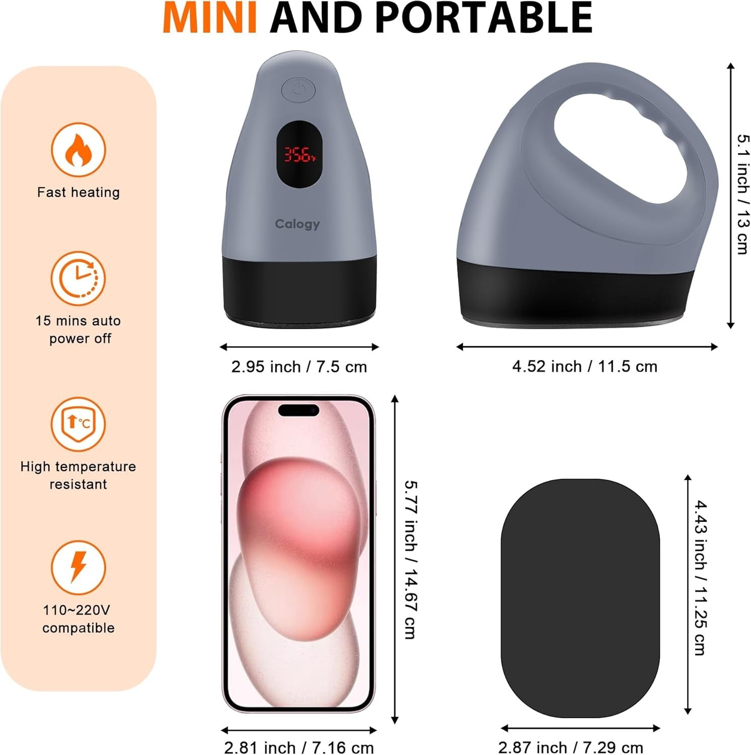 Mini Heat Press Machine Heat Transfer Tool for T Shirts Hats