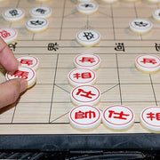 Magnetic Xiangqi Travel Chess Set Foldable Board Strategy Game