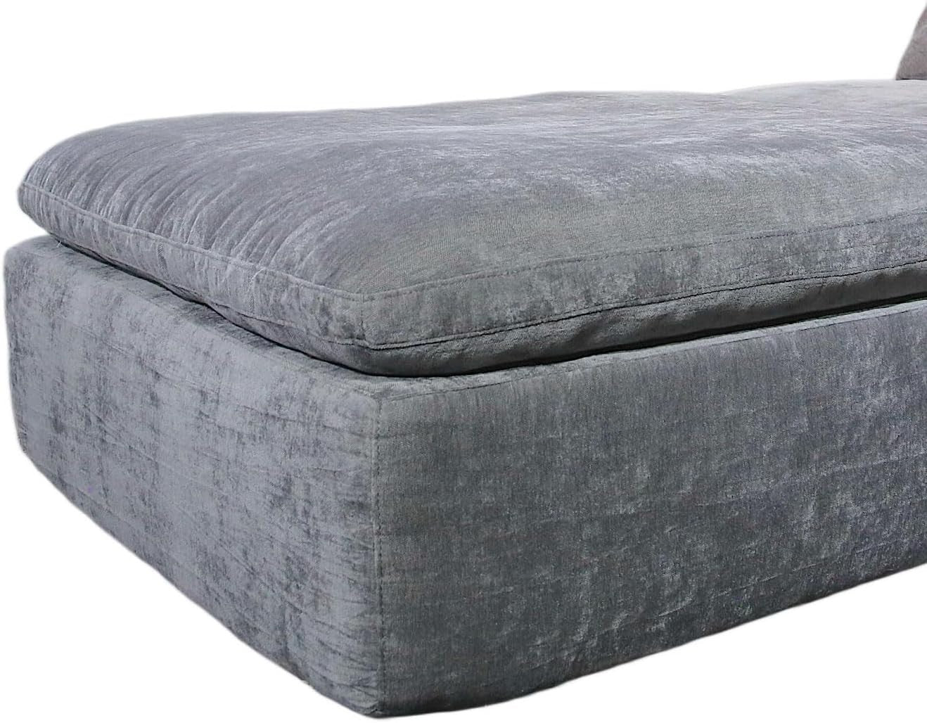 Modular Grey L-Shaped Sofa with Reversible Chaise – Custom Layout Couch