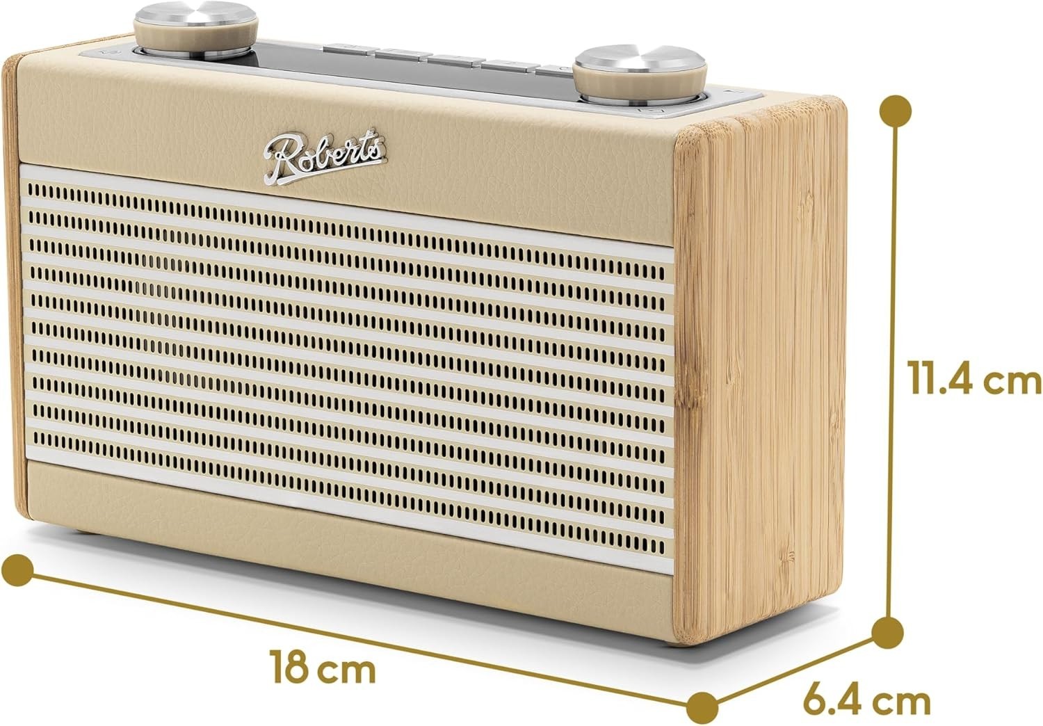 Portable DAB/DAB+ FM Bluetooth Digital Radio, OLED Rechargeable