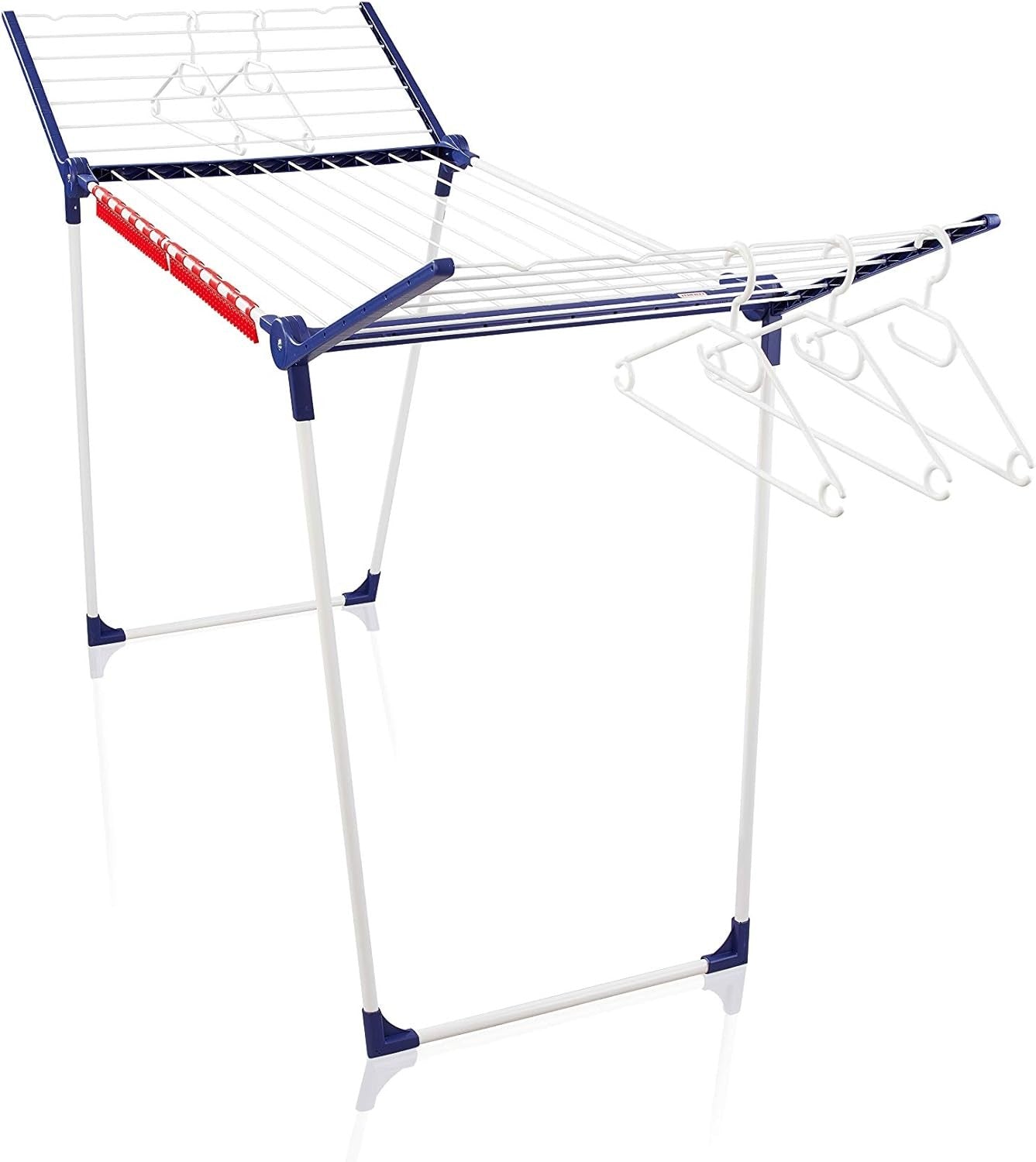 Large 20m Clothes Airer Folding Laundry Drying Rack Indoor Outdoor Hangers