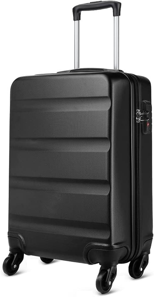 66cm Airline Approved Hard Suitcase ABS+PC 4 Spinner Wheels TSA Lock