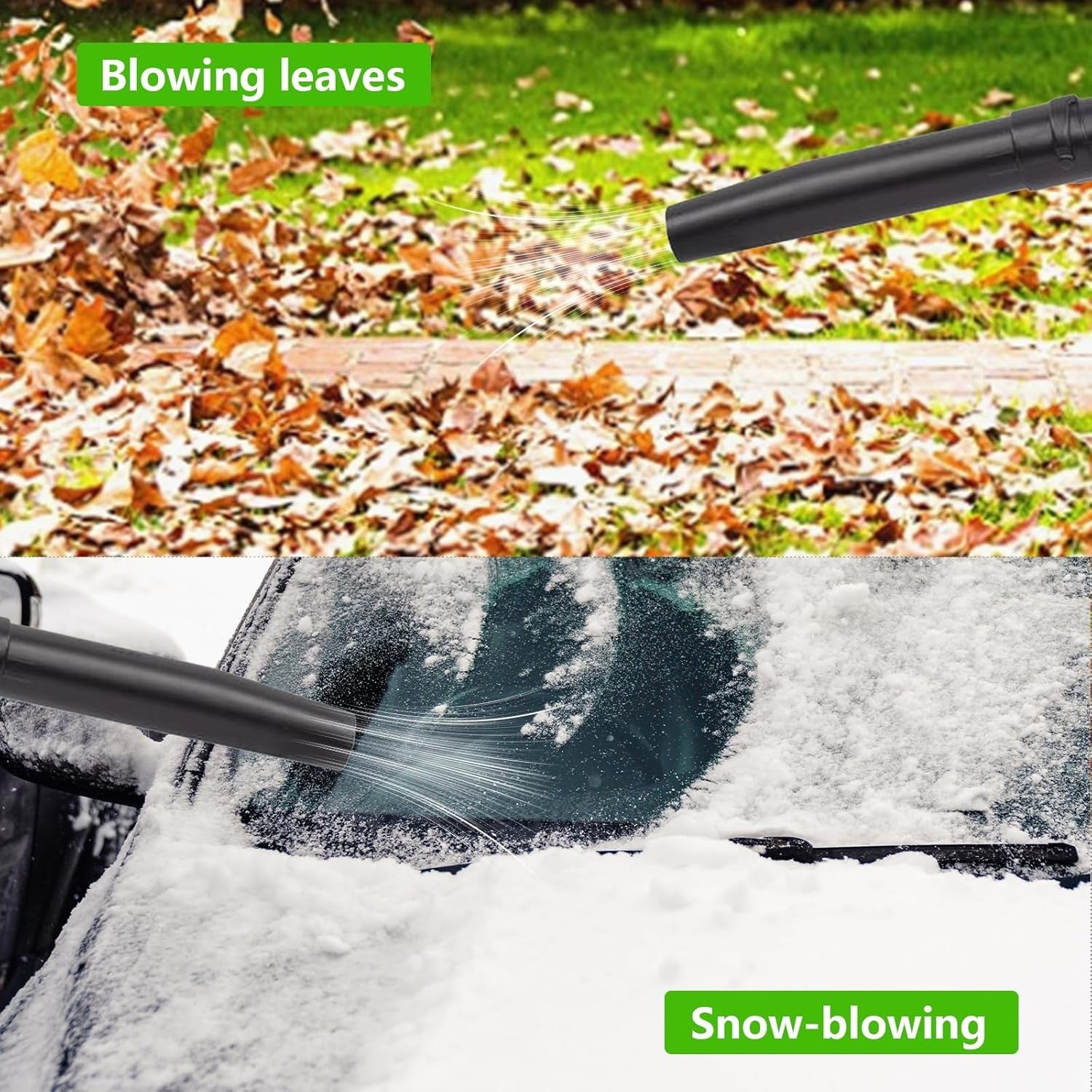 26cc Petrol Leaf Blower High Power Handheld Garden Leaves Snow Debris Cleaner