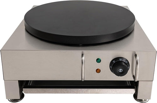 16" Commercial Crepe Maker 1650W Large Non-Stick Electric Pancake Machine