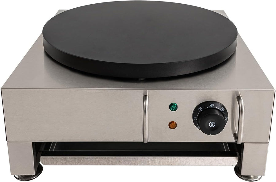 16" Commercial Crepe Maker 1650W Large Non-Stick Electric Pancake Machine