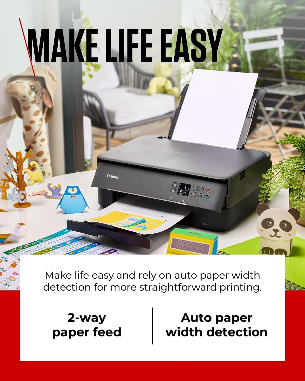 Wireless Colour Inkjet All-in-One Printer A4 Auto-Duplex OLED