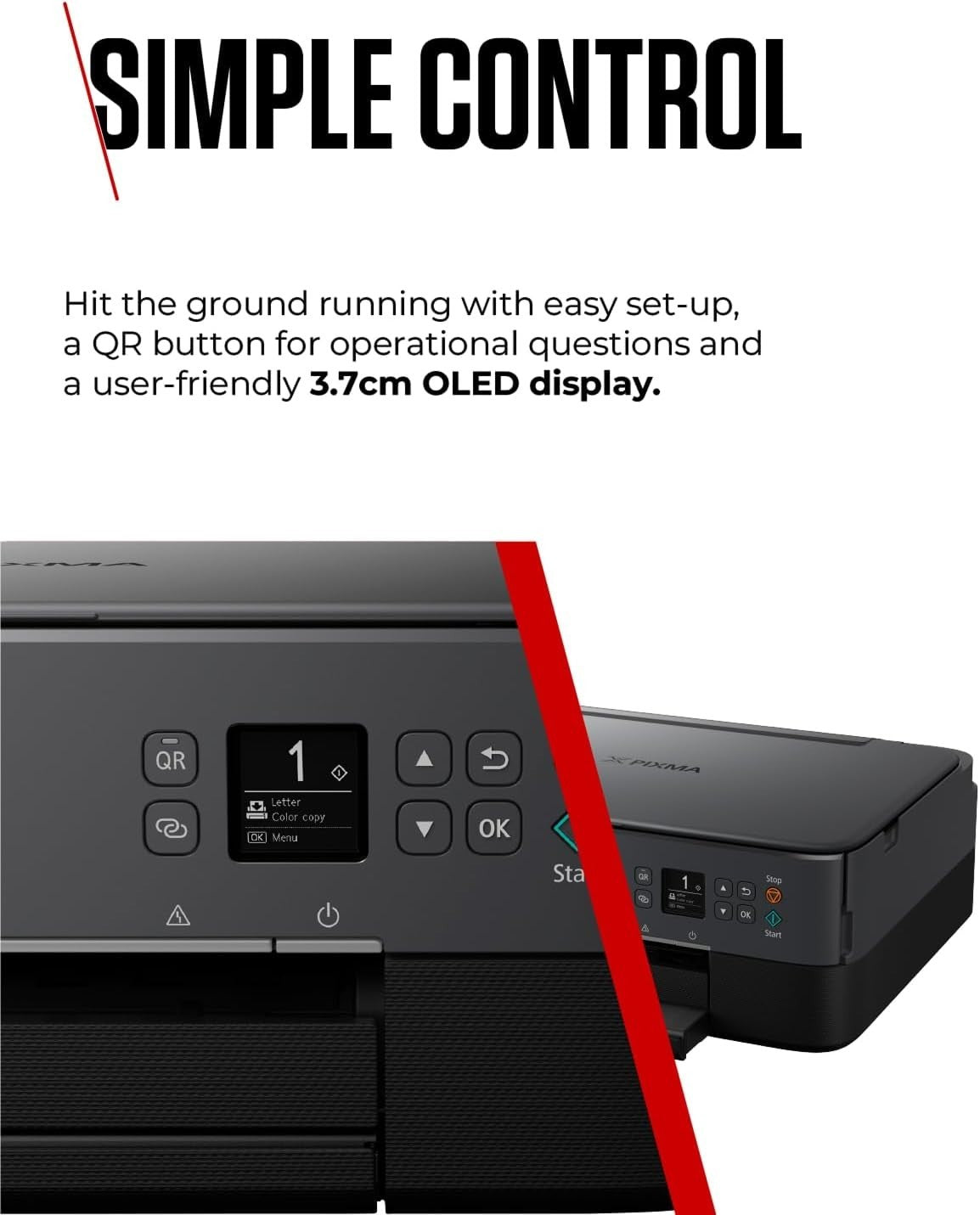 Wireless Colour Inkjet All-in-One Printer A4 Auto-Duplex OLED