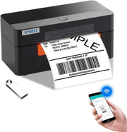 WiFi Thermal Shipping Label Printer 4x6 Wireless Black Orange Printer