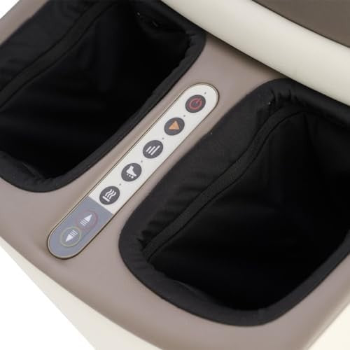 Luxury Ottoman Foot Massager with Heat & Air Compression Auto Programs