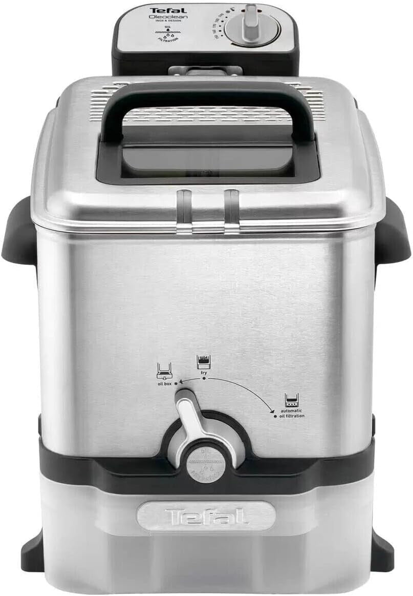 3.5L Semi Commercial Deep Fat Fryer 2300W Auto Oil Filtration