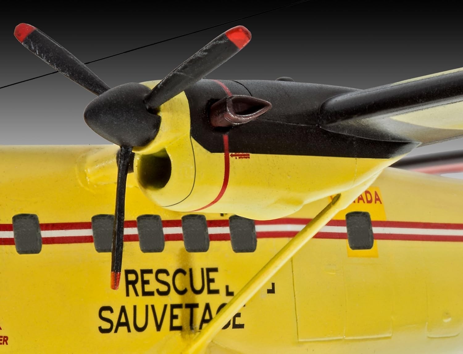 DHC-6 Twin Otter 1:72 Aircraft Model Kit – 95 Parts Unpainted Build Set