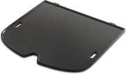 Cast Iron BBQ Griddle Plate Non-Stick Raised Edges for Gas Grill Outdoor Cooking