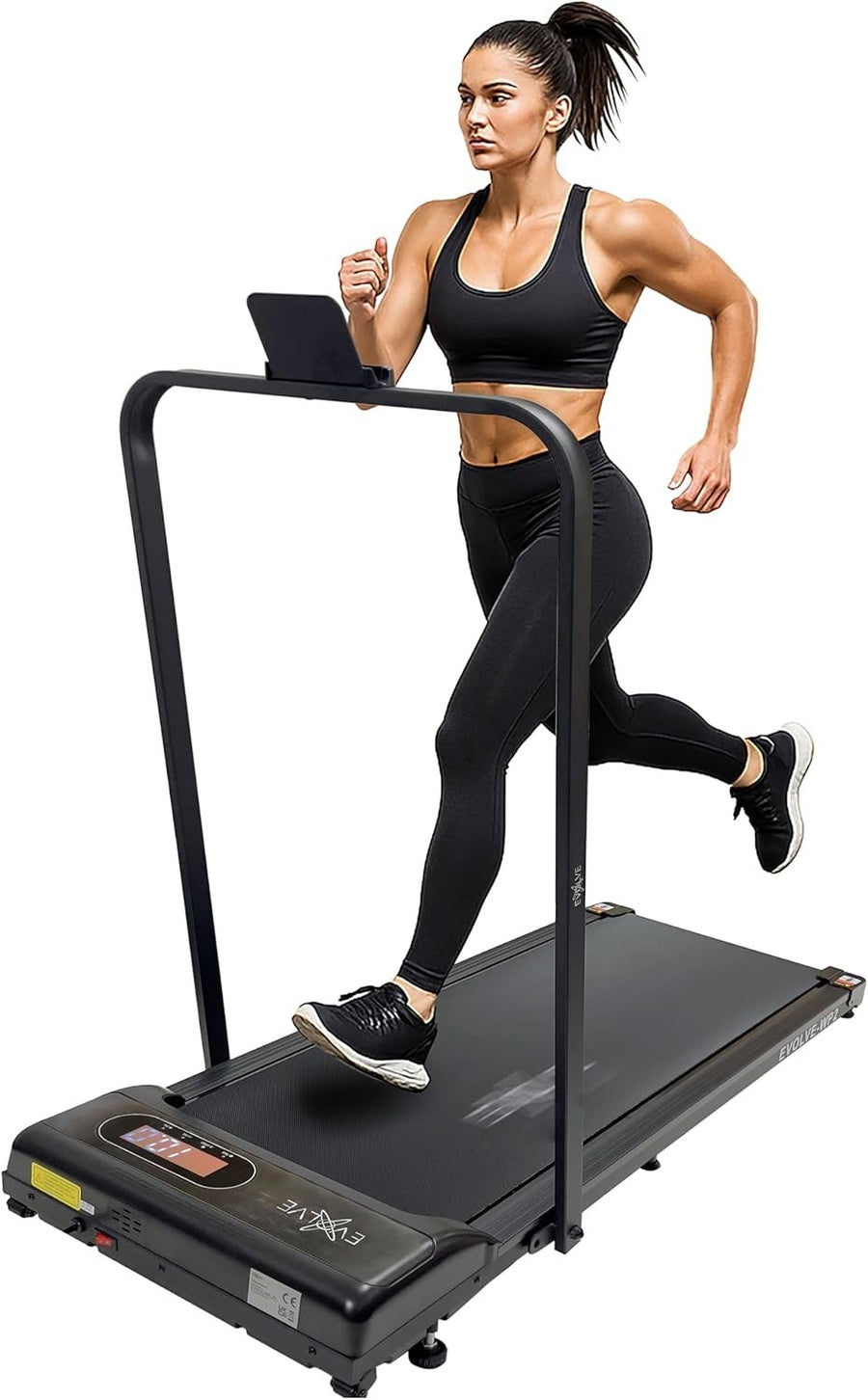 Foldable Under Desk Walking Treadmill 10KM/H Home Office Gym Pad