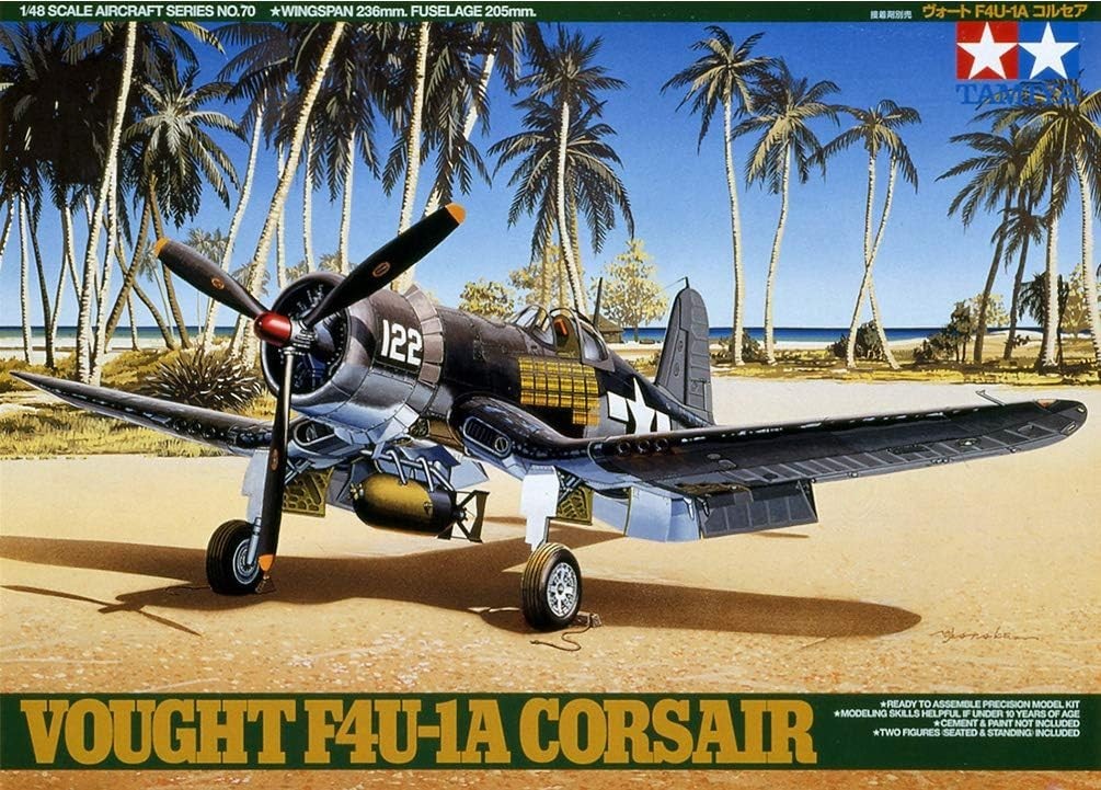 1:48 WWII F4U Corsair Model Kit – Detailed Aircraft Build for Adults & Teens