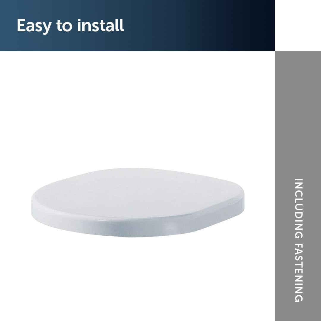 Tonic Toilet Seat White Wrapover Soft Close Durable Duroplast