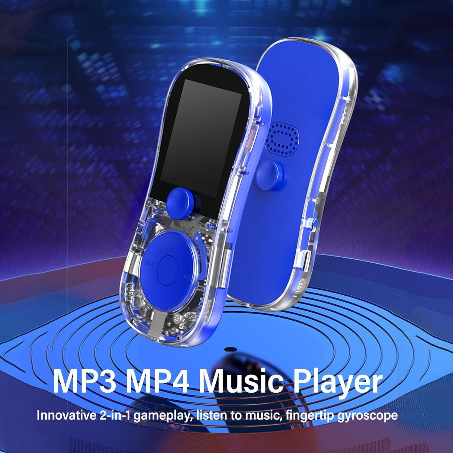 Bluetooth MP3 Player 32GB HiFi Speaker FM Video Recorder