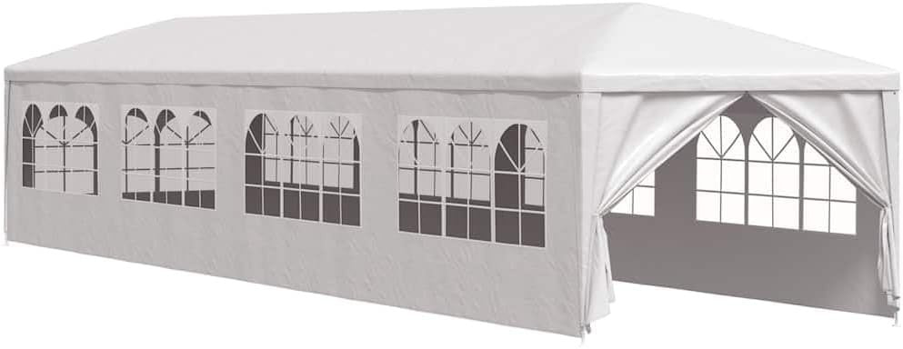 Gazebo Party Tent Waterproof Garden Pavilion Marquee with Sides Steel