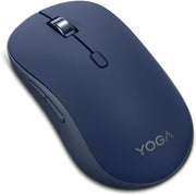 Silent Bluetooth Mouse Multi-Device 6 Button Ergonomic Blue