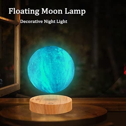 Magnetic Levitating Moon Lamp 16 Colors Floating LED Light