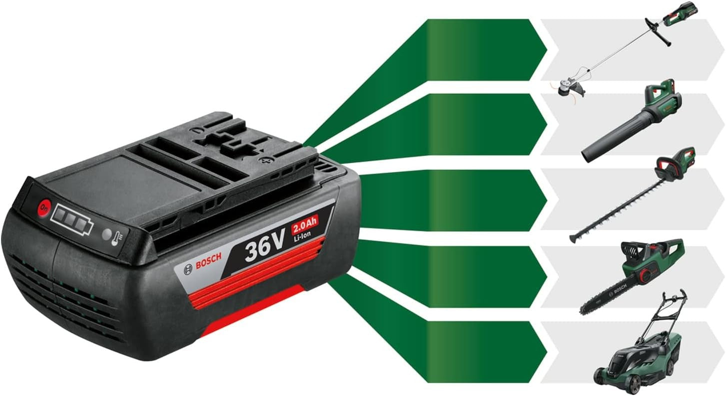36V Cordless Leaf Blower High Power Lightweight Garden Cleaner with Battery