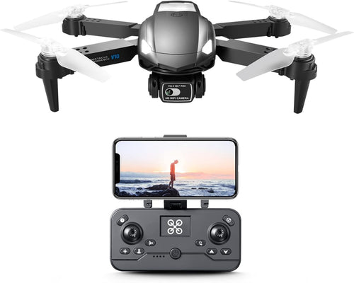 VECHII Foldable Drone with Camera 3D Flip Altitude Hold Gesture Selfie Black