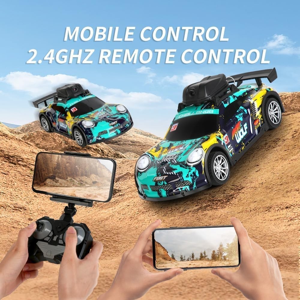 RC Car with HD Camera & App Control – 4WD Off-Road Remote Car for Kids & Adults
