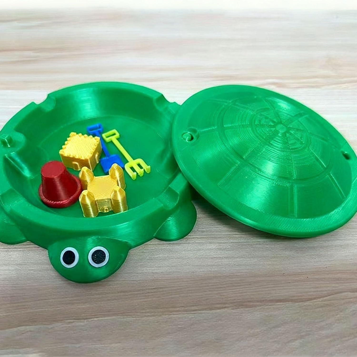 Mini Turtle Sandbox Desk Toy Zen Garden Stress Relief Fidget Set