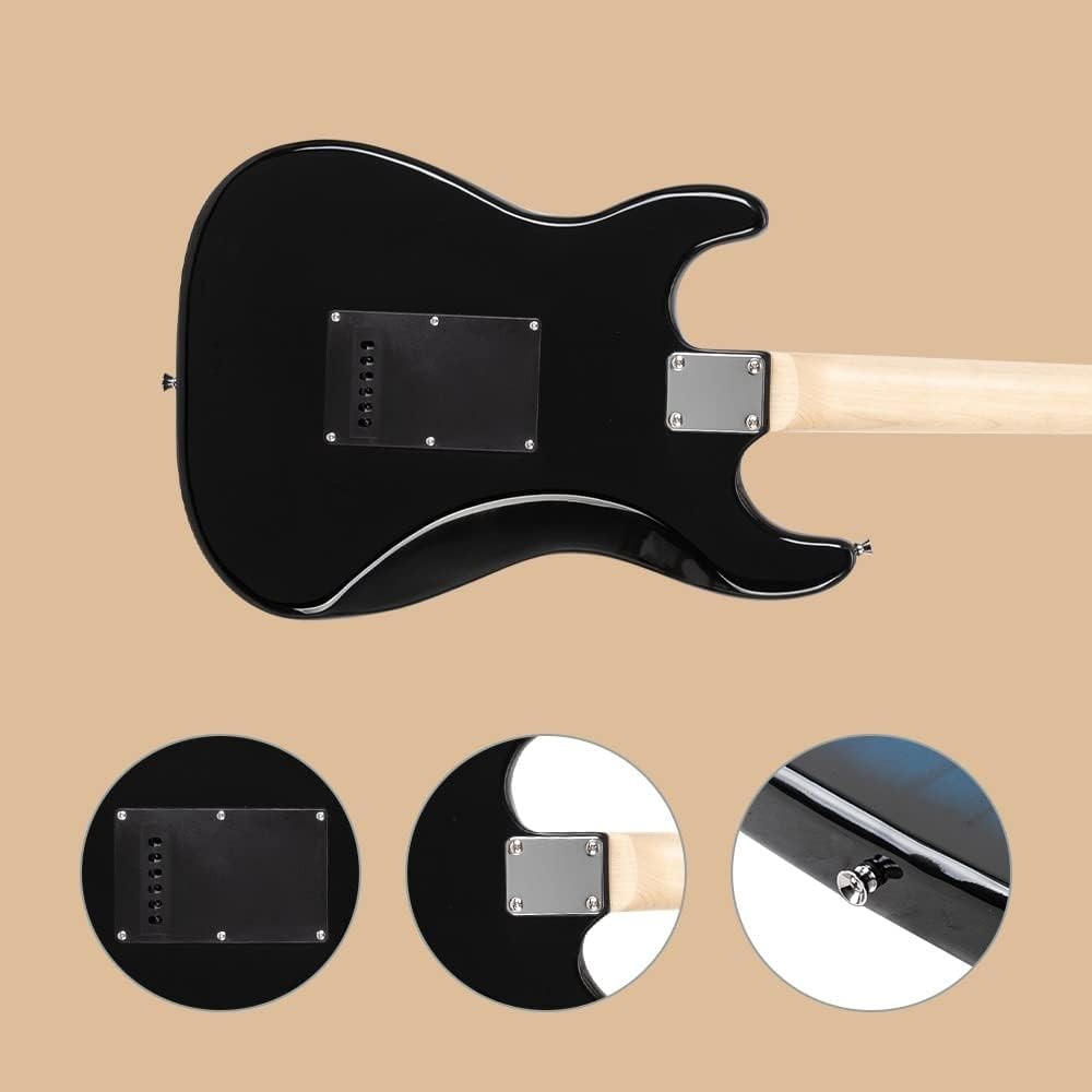 Full Size Electric Guitar Starter Kit 20W Amp SSS Blue