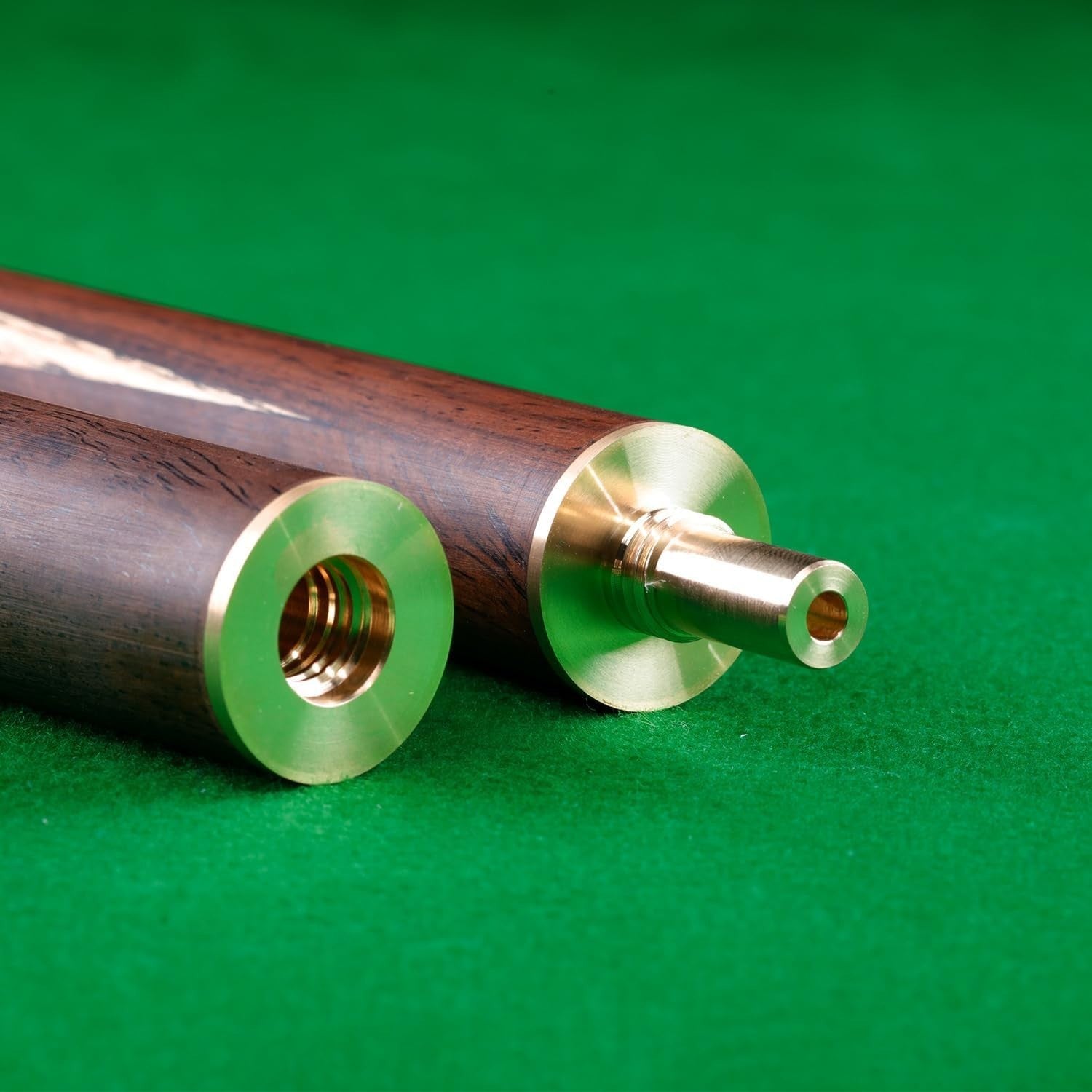 57" Snooker Pool Cue 3/4 Joint 9.5mm Tip Extension Case Wood Options