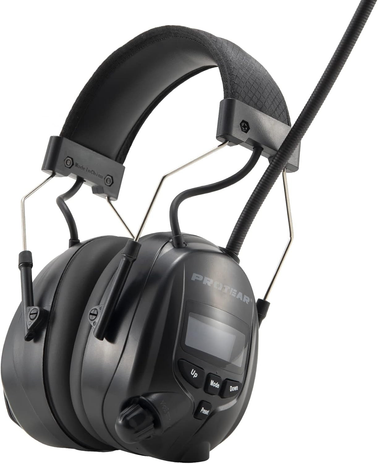 Ear Defenders with DAB+/FM Radio & Bluetooth 5.3 Wireless Safety SNR 30dB