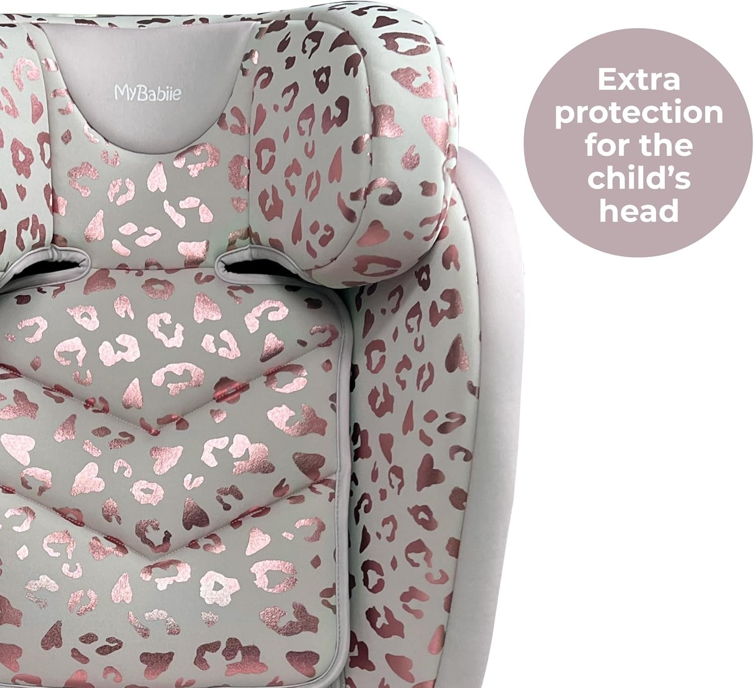 Highback Booster Car Seat ISOFIX Group 2/3 4–12Y Adjustable Headrest