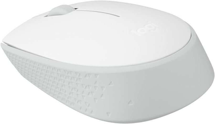 Compact 2.4GHz Wireless Mouse USB Laptop PC 12M Battery White