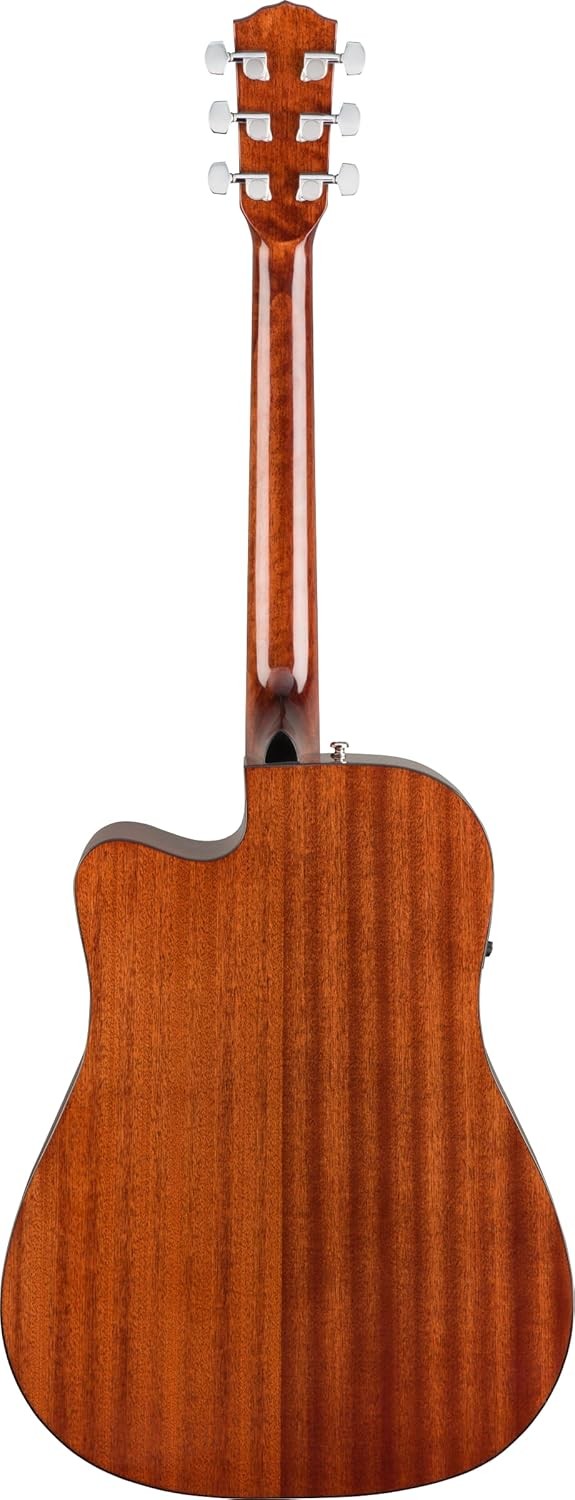 Electro Acoustic Guitar Dreadnought All Mahogany w Pickup