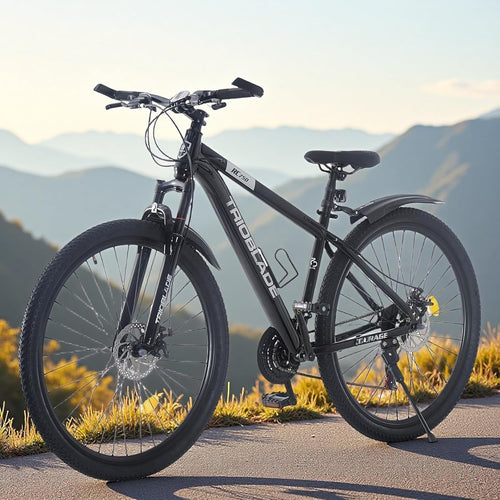 27.5" Mountain Bike 21-Speed Aluminum Frame Front Suspension Disc Brakes