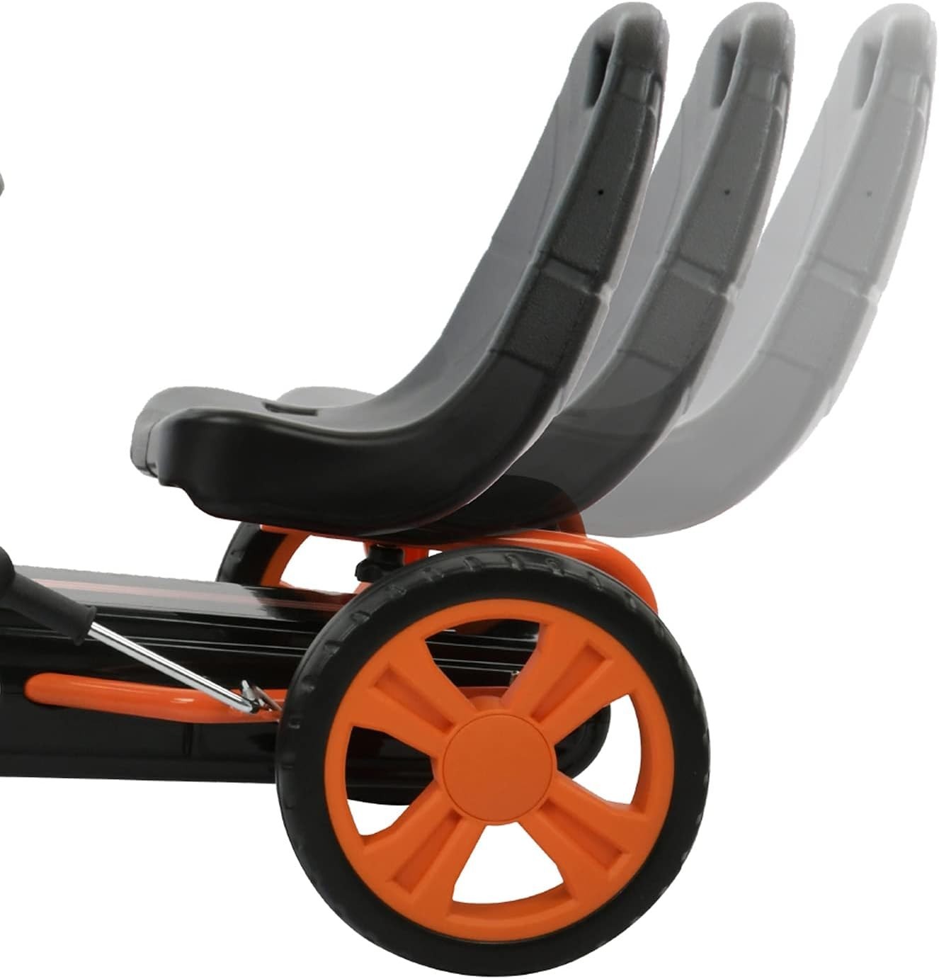 Kids Pedal Go Kart Ride On Racing Car EVA Tyres Handbrake Seat 50kg