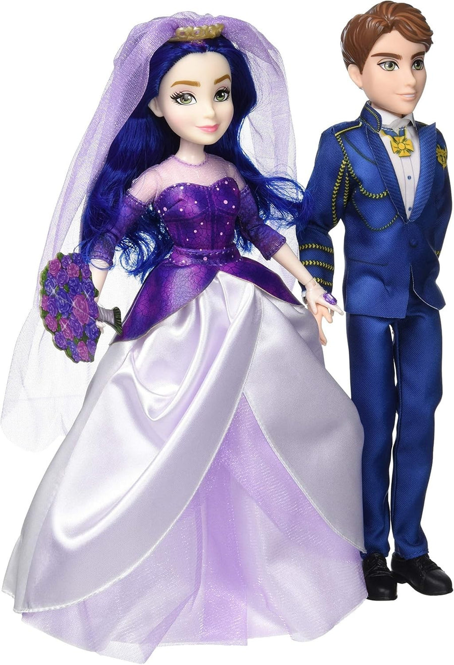 Royal Wedding Fashion Dolls 2 Pack Bride Groom Accessories Gift