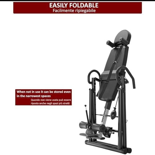 Inversion Bench 150kg Foldable Padded Anti-Gravity Fitness