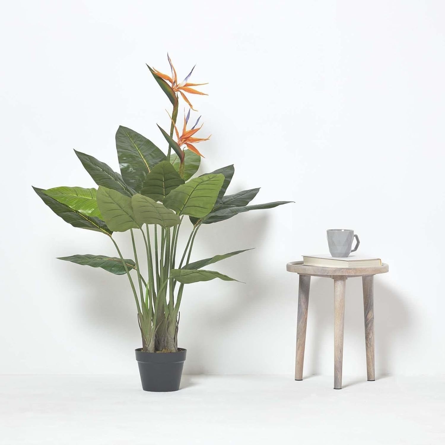 120cm Artificial Bird of Paradise Plant Faux Strelitzia Indoor Home Decoration