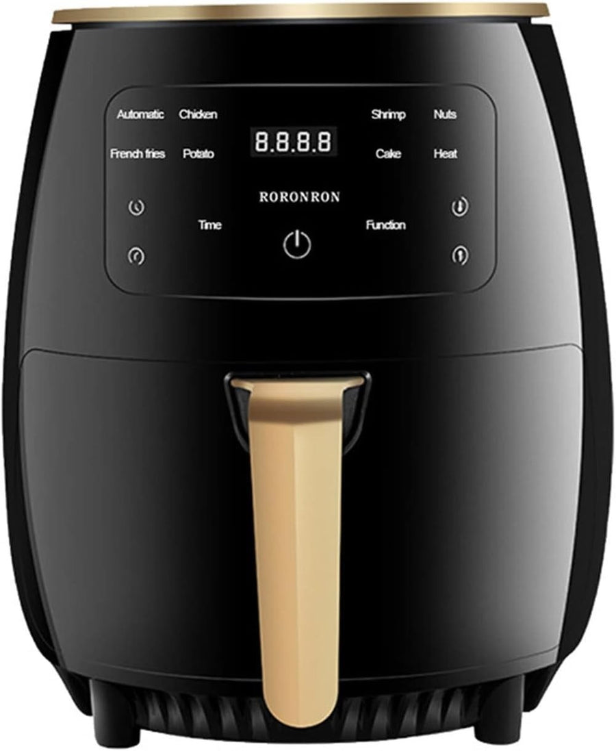 4.5L Air Fryer Oil Free 220V Smokeless Countertop With Baking Paper Black
